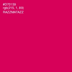 #D70159 - Razzmatazz Color Image