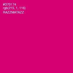 #D70174 - Razzmatazz Color Image