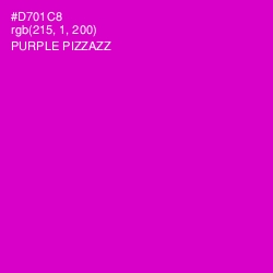 #D701C8 - Purple Pizzazz Color Image