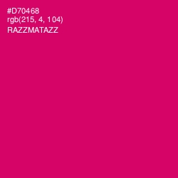 #D70468 - Razzmatazz Color Image