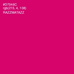#D7046C - Razzmatazz Color Image