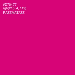 #D70477 - Razzmatazz Color Image