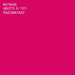 #D70665 - Razzmatazz Color Image