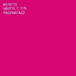 #D70773 - Razzmatazz Color Image