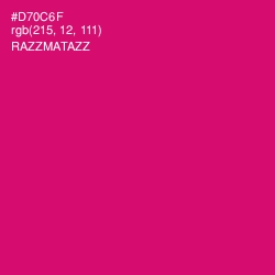 #D70C6F - Razzmatazz Color Image
