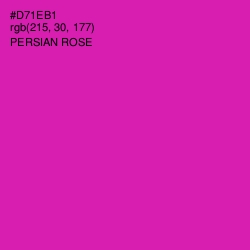 #D71EB1 - Persian Rose Color Image