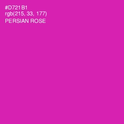 #D721B1 - Persian Rose Color Image