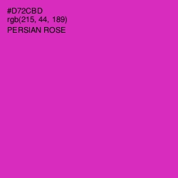 #D72CBD - Persian Rose Color Image