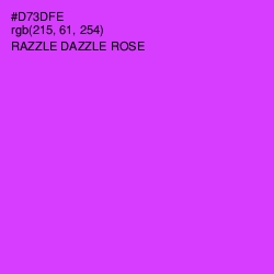 #D73DFE - Razzle Dazzle Rose Color Image