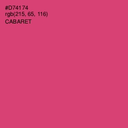 #D74174 - Cabaret Color Image