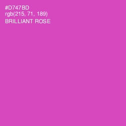 #D747BD - Brilliant Rose Color Image