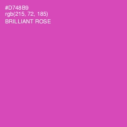 #D748B9 - Brilliant Rose Color Image