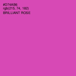 #D74AB6 - Brilliant Rose Color Image