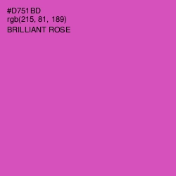 #D751BD - Brilliant Rose Color Image