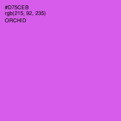 #D75CEB - Orchid Color Image