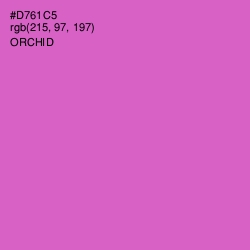 #D761C5 - Orchid Color Image