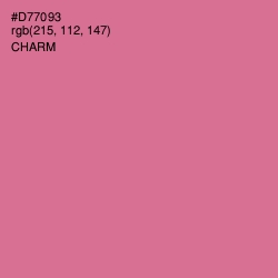 #D77093 - Charm Color Image