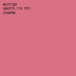 #D77183 - Charm Color Image