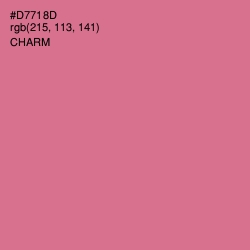 #D7718D - Charm Color Image