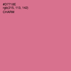 #D7718E - Charm Color Image