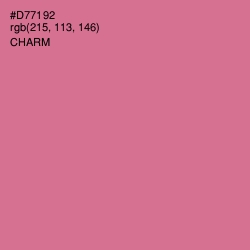#D77192 - Charm Color Image