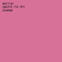#D77197 - Charm Color Image