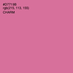 #D7719B - Charm Color Image