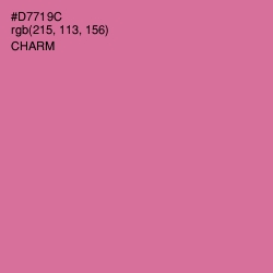 #D7719C - Charm Color Image