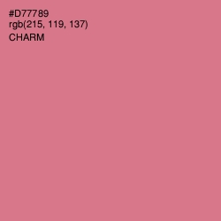 #D77789 - Charm Color Image