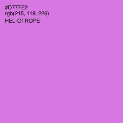 #D777E2 - Heliotrope Color Image