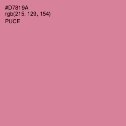 #D7819A - Puce Color Image