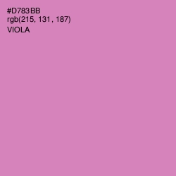 #D783BB - Viola Color Image