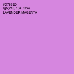 #D786E0 - Lavender Magenta Color Image