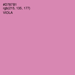 #D787B1 - Viola Color Image