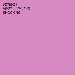 #D789C1 - Shocking Color Image