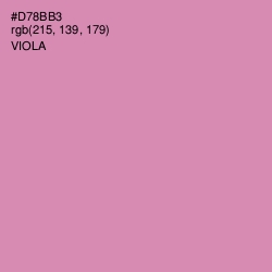 #D78BB3 - Viola Color Image