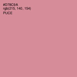 #D78C9A - Puce Color Image
