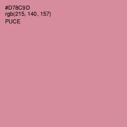 #D78C9D - Puce Color Image