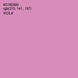 #D78DBB - Viola Color Image