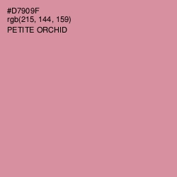 #D7909F - Petite Orchid Color Image