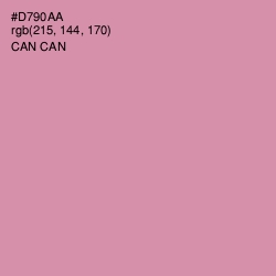 #D790AA - Can Can Color Image