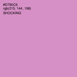 #D790C6 - Shocking Color Image