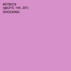 #D790C9 - Shocking Color Image