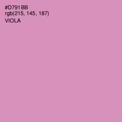 #D791BB - Viola Color Image