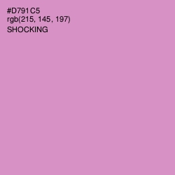 #D791C5 - Shocking Color Image