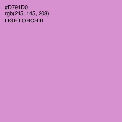 #D791D0 - Light Orchid Color Image