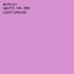 #D791D1 - Light Orchid Color Image