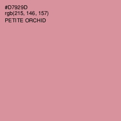 #D7929D - Petite Orchid Color Image