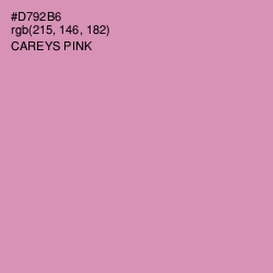 #D792B6 - Careys Pink Color Image