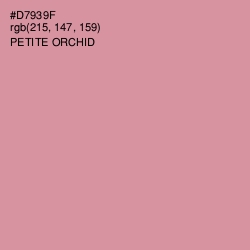 #D7939F - Petite Orchid Color Image